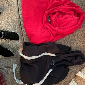 Karen Kane Red and Black Apparel